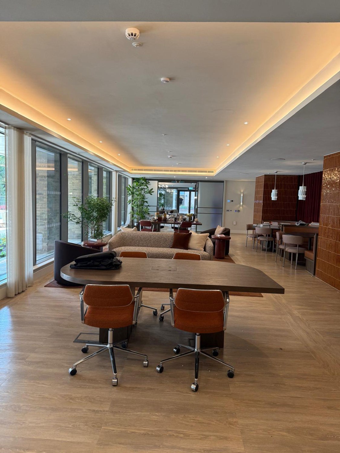 Tables & communal furniture — supplied interior photograph